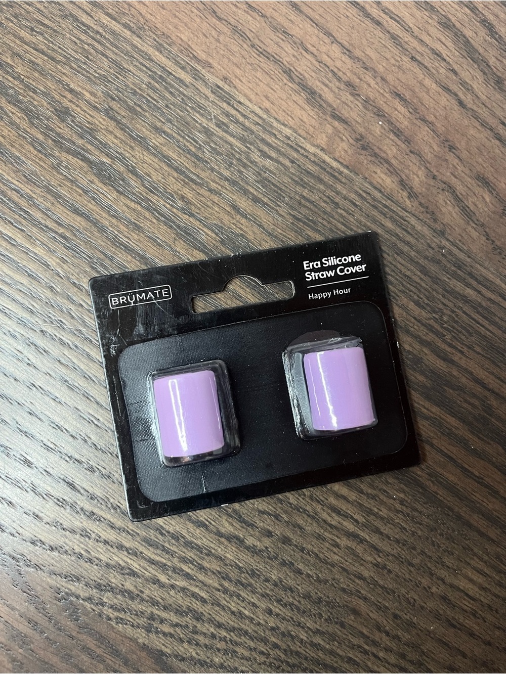 NEW! Brumate Era Silicone Straw Covers Happy Hour 2 Pack